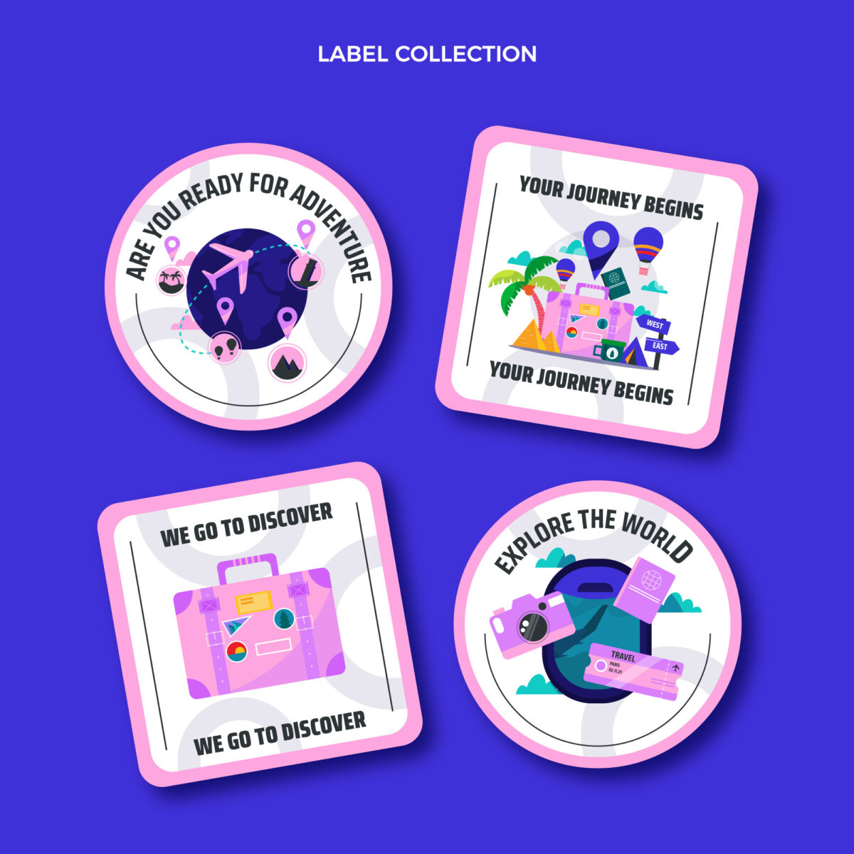 Stickers personnalisé - autocollant sur mesure